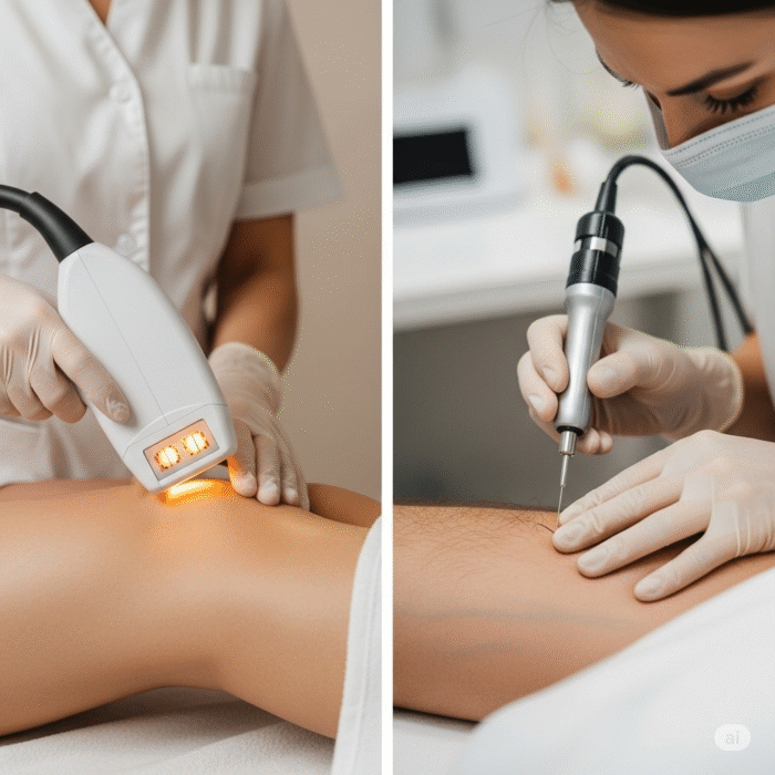 similitud depilacion con ipl y electrolisis
